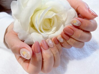 エムデコビューティ(M-DecoBeauty)/定額デザイン　花アート