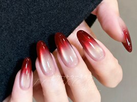 赤カラーグラxマグネット