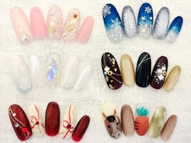 干支ネイル★冬★正月★マグ