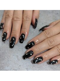 ブラック＆ストーンドット