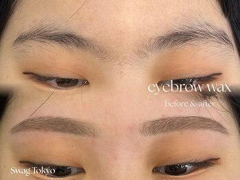 スワッグ トウキョウ(Swag Tokyo)/眉毛ワックス (間引き/眉メイク)