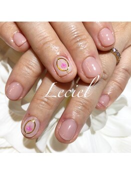 ルシエル(LeCiel)/シンプルオフィスネイル