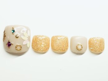アンドシュシュネイル(&CHOU CHOU nail)/フット定額