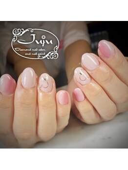 ジュジュ(Juju)/桃ネイル オフィスネイル