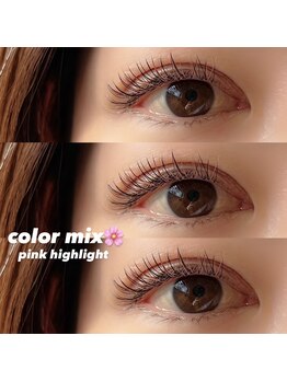 ジェミニ アイラッシュ(gemini eyelash)/カラーフラットラッシュ