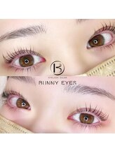 バニーアイズ 天神(Bunny eyes TENJIN)/上下まつげパーマ