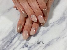 ネイルアトリエルカ(nail atelier LUCA)/M-907 大人上品ニュアンスネイル