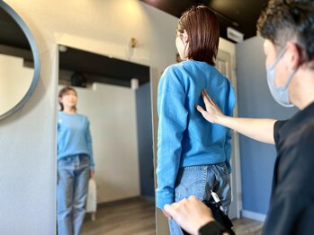 全身整体/施術　姿勢チェック