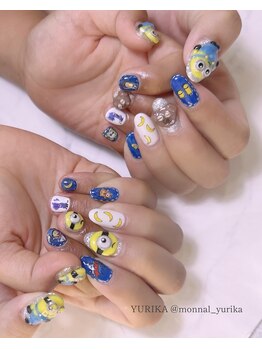 モナールアンド(MONNAL&)/親子ネイル