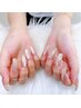 ◆持ち込みマグネットデザインネイル＆細フレンチ8800円→7700円☆