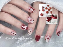 リコリス(Lycoris)/【151】バレンタインネイル