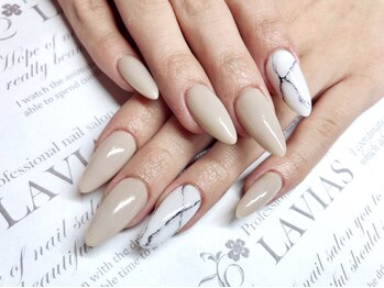 ラヴィアスプラス(LAVIAS+)/スカルプ☆ワンカラ-+アート2本