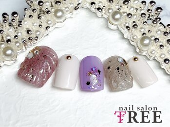 ネイルサロン トゥリー(TREE)/まだまだウロコフットネイル!