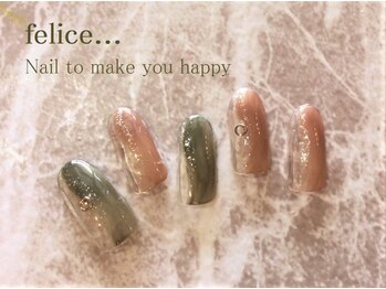 ネイルサロン フェリーチェ(felice)/【定額ネイル】7980