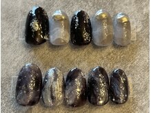 ブラウンネイル(brown nail)/〈定額デザイン7000円〉