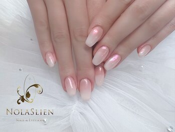 ノーラスリエン(Nolaslien)/オーロラホワイトネイル 麻布