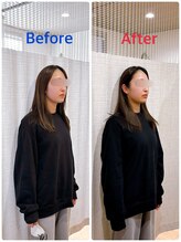 イズム まつもと店(izm)/小顔モニター様