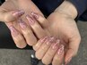 Hand シンプル可愛い♪ラメグラ4900円