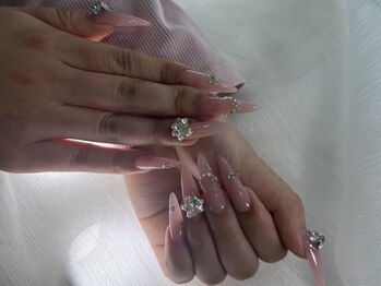 スカルプ10本アート