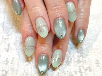 レアレアネイル(Lealeanail)/【パラジェル】マグネットネイル