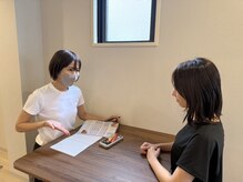 ブルームフィットイチナナ(bloom fit17)の雰囲気(カウンセリング風景)