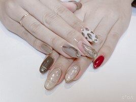 秋冬☆個性アートネイル