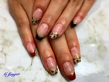 ジー フィンガー 千葉店(G)/レオパードフレンチ