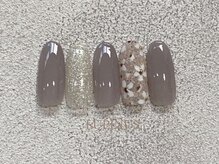 シアン(CYAN)/花柄22.AW