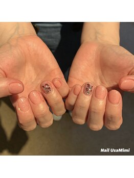 ネイル ウサミミ(Nail UsaMimi)/【Jr.ネイリスト】2本アート