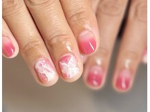 リバティミューズ 福島矢野目店(Liberty Muse)/大理石ネイル【kotoko】