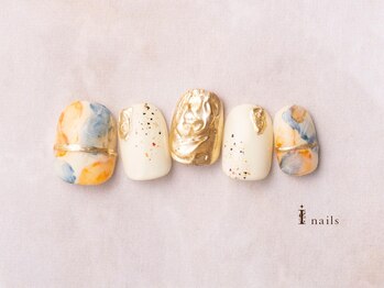 アイネイルズ 横浜EAST店(I-nails)/春色インクネイル