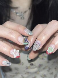 チェックネイル