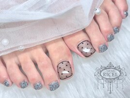 シースルードットデザイン♪