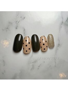 ネイルラボ レモンツリー(Nail Lab LEMON TREE)/ドットデザインポリッシュ