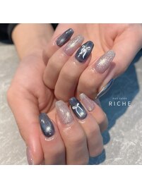 マグネット×リボン