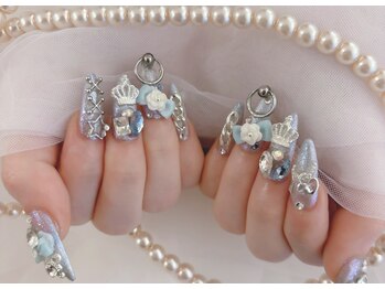 プリンセスネイル(Princess Nail)/人気のピアスネイル