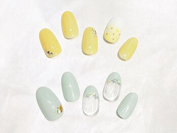 フィールネイル 天王町店(feelnail)の写真/【種類豊富な定額クーポンご用意*要Check★】イベント前にお勧め♪可愛い定額デザインを多数ご用意!