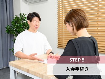 ブリリオ 川口店(Brillio)/STEP５★手続き