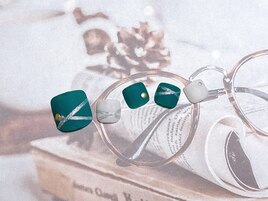 11月　フットネイルアート