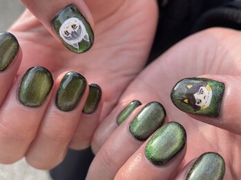 ネイル アトリエ コモード(nail atelier Comodo)/推し活ネイル [ハイキュー!!]