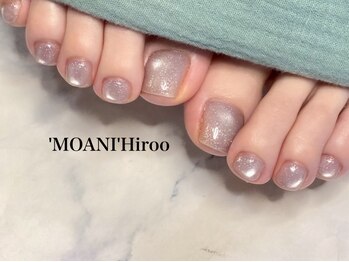 モアニヒロオ 広尾駅前店(MOANI Hiroo)の写真/マグネットネイルなどトレンドアートを豊富にご用意♪パラジェル・フィルインで爪を傷めず楽しめます!