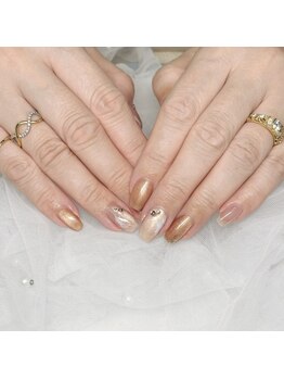 大人シンプルネイル