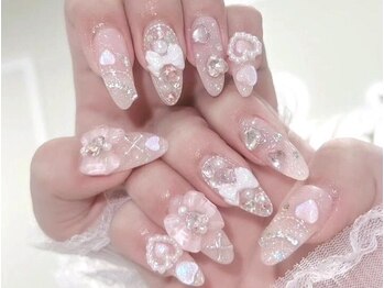 ハニーネイル 新宿店(Honey NAIL)の写真/【当店人気NO1♪HANDシンプル定額コース90分¥5280】カラー600色より2色選択可◎リーズナブルで通いやすい♪