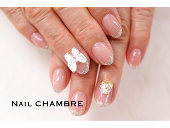 ネイル シャンブル(nail CHAMBRE)/ガラスフレンチ