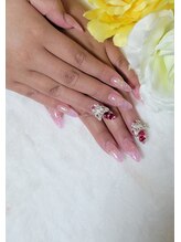 ウォーターリリィ(WaterLily)/ラメグラスカ+蝶パーツ10100円