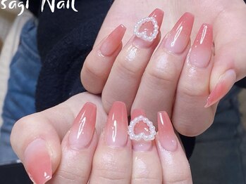 ウサギネイル 新大久保店(usagi nail)/グラテーションネイル