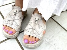 ティンク 大船店(Tink)/フットネイル　パープル