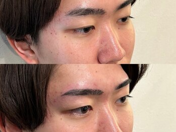 プラチナムブロウ 長岡店(PLATINUM BROW)の写真/《メンズ専門アイブロウ店が長岡上陸★》駅チカ！清潔感のある店内で、周りを気にせず施術が受けられます◎