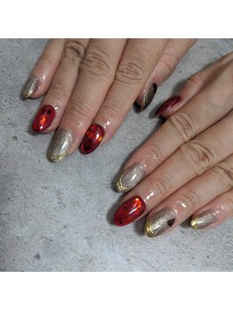 A'laise Nail【パラジェル/フィルイン導入店】/バレンタインネイル