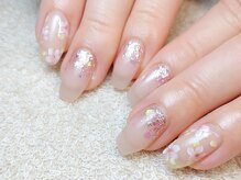 クロシェット(clochette)の雰囲気（手書きのフラワー柄デザイン/定額¥8800）